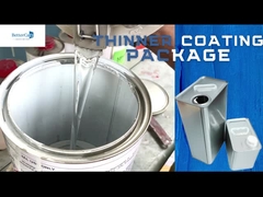 4L長方形の金属の貯蔵容器-信頼できる保護のための頑丈な鋼鉄