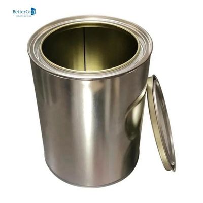 購入 円形3.7L産業ペンキはレバーのふたによって注文の金属をかぶせる缶錫メッキする online manufacture