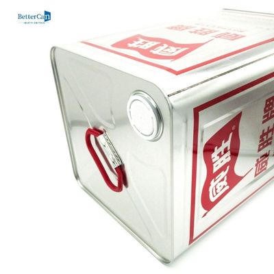 購入 10Lオリーブ・オイルのプラスチック リング引きの食品等級のパーム油の缶缶 online manufacture