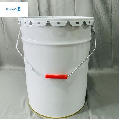 購入 蓋付き10リットルの金属バケツ 2.2 ガロン液体パッケージ 空のコーティング缶 online manufacture