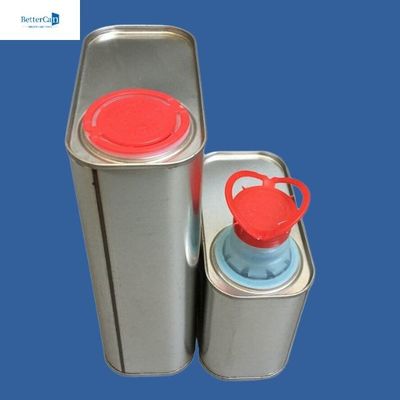 カスタマイズ可能な500ml 1Lのペンキの錫、空の長方形の缶