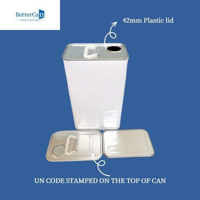 4L車のペンキの錫の漏出は42mmのプラスチックと長方形ふたを抜くために検査する