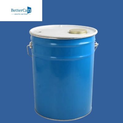 空の金属のペンキのバケツ20L 5ガロンの調節可能な高さの白いペンキのバケツ