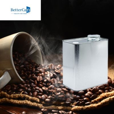 250g空の錫のコーヒーの缶、弁ISO9001が付いている9OZ金属の缶は証明した