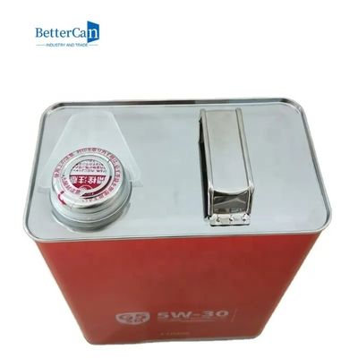 36Oz正方形の錫オイルは1リットル注文ブレーキ オイルの缶を空けることができる