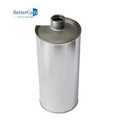 1L平らなシールのねじふたが付いている正方形の金属の錫の容器L105*W60*H180