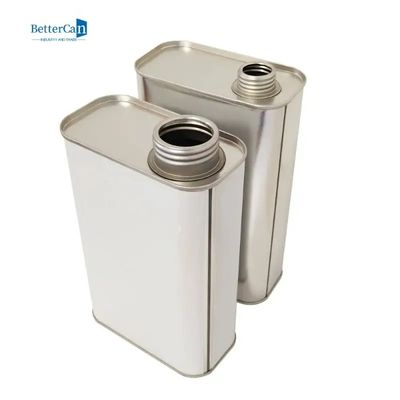 金属カバーが付いている円形エンジン オイルの錫200ml 500mlの金属の錫の容器