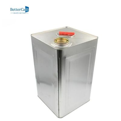 油ノズルカバーふたが付いている付着力の20リットルのペンキの缶の正方形