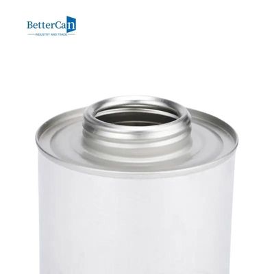 1つのパイント473ml 500gのねじ上/球のブラシが付いているポリ塩化ビニールの接着剤のための産業ペンキの錫