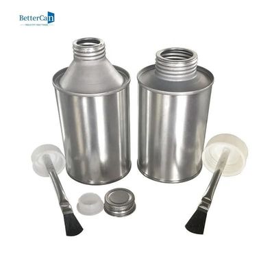 円柱産業ペンキの錫のロゴDebossedは包装の空250mlペンキの缶をつける