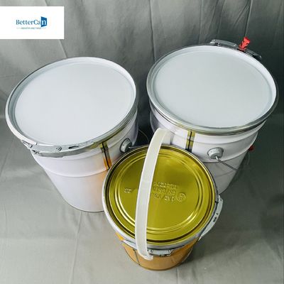 10リットルの産業用空き缶 鍵リング 0.35mm 厚さ 5リットルの空きバケツ