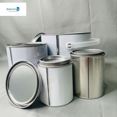 4 リッター 工業溶媒 貯蔵 1 ガロン 化学 粘着剤 用 紙 缶 CMYK 印刷