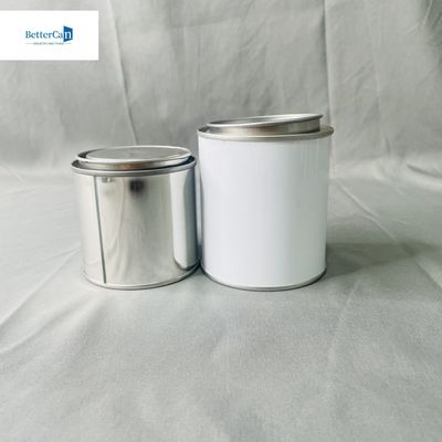 750ML ホワイト 空き カー ペンキ 缶詰 丸い 薄い 方形