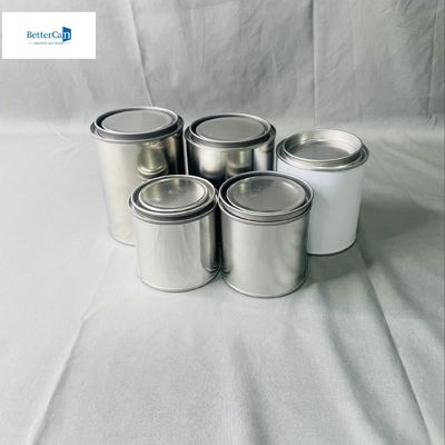 750ML ホワイト 空き カー ペンキ 缶詰 丸い 薄い 方形