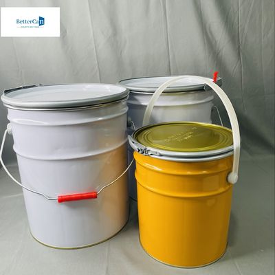 高耐久性 5リットルの缶詰 蓋付き ゴムガスケット 産業用容器 鍵リング付き缶詰