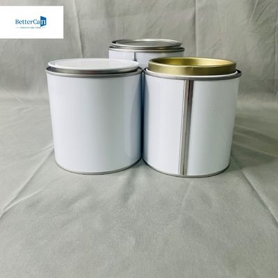 500ml 丸い化学品 250ml 空の塗料缶 0.23mm 厚さ