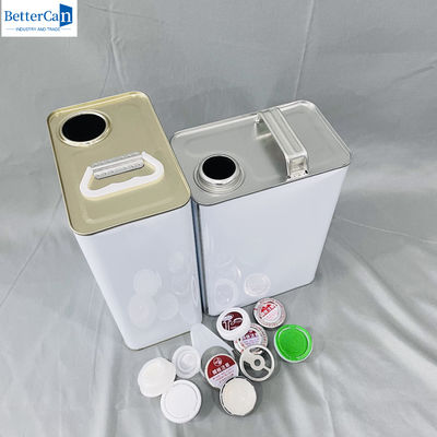 500ml 空の塗料で覆われた缶詰 1ガロンの工業用バケツ