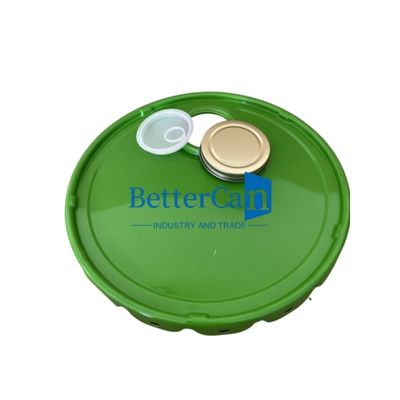 20リットル円錐ペール缶蓋、スクリュー蓋付き、缶アクセサリー、0.35mm、5ガロン金属カバー